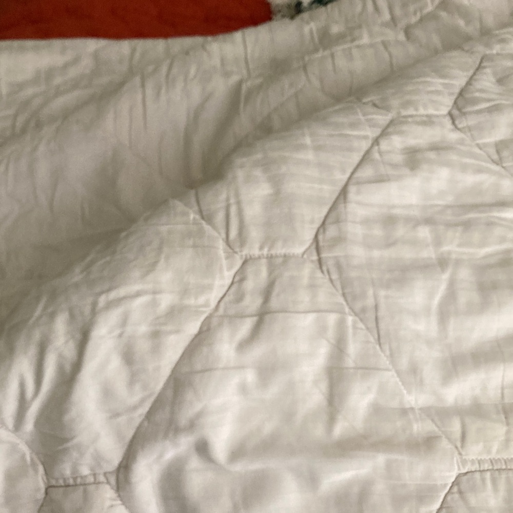 Luxurious Cream Quilted mattress cover king size